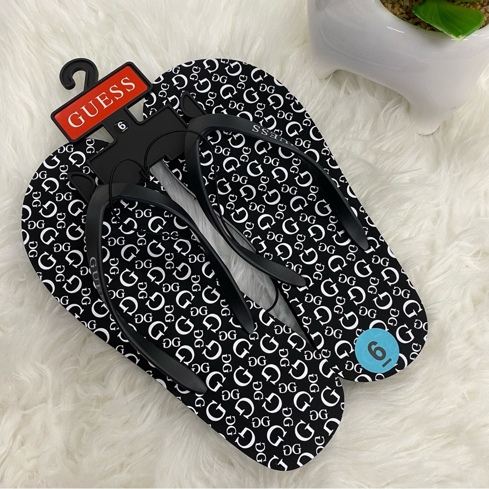 GUESS Flat Sandal Flip Flop by G Logo